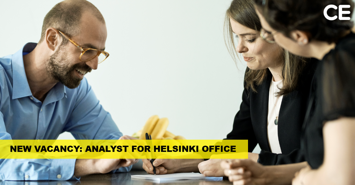 You are currently viewing Analyst in Helsinki – Copenhagen Economics